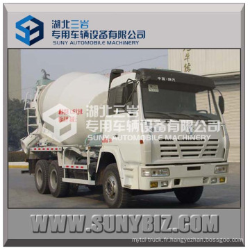 Camion malaxeur de béton de Shacman 4X2 6000L